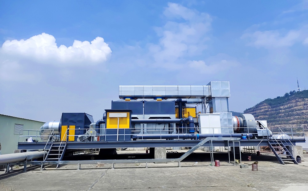 雷火竞技燃烧技术应用的工业废气治理项目